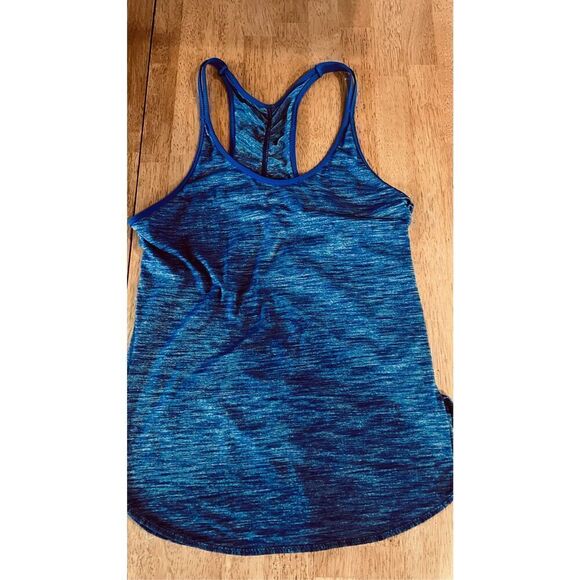 Lululemon What the Sport Singlet II Blue Tank Top SZ M - Picture 3 of 7
